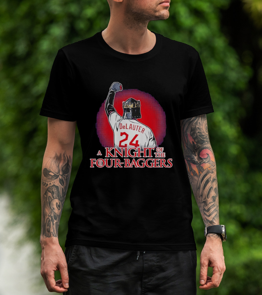 Chase DeLauter 24 A Knight Of The Four Baggers T-Shirt