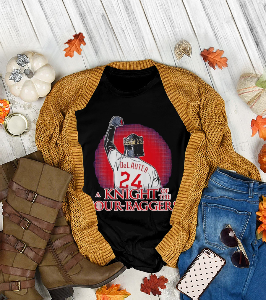 Chase DeLauter 24 A Knight of The Four Baggers T-Shirt