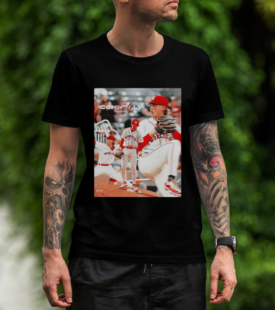 Connelly Early Welcome To The Show Worcester Red Sox Pitcher T-Shirt