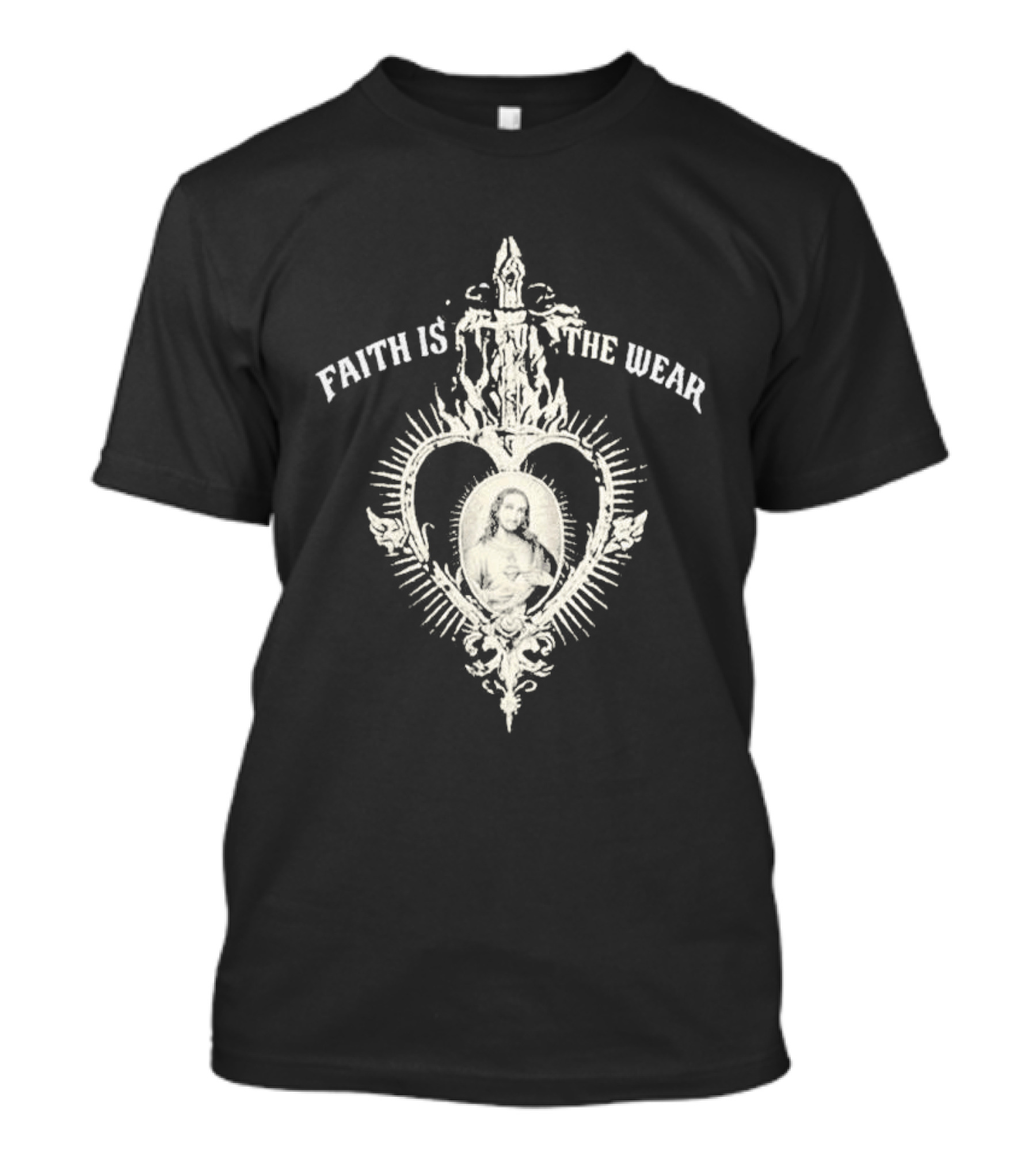 Daniel Gafford Sacred Heart Faith Is The Wear T-Shirt