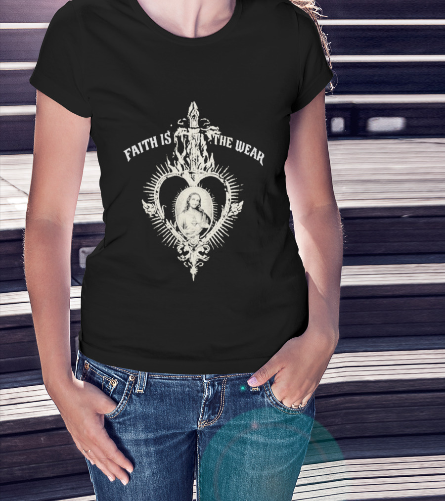 Daniel Gafford Sacred Heart Faith Is The Wear T-Shirt