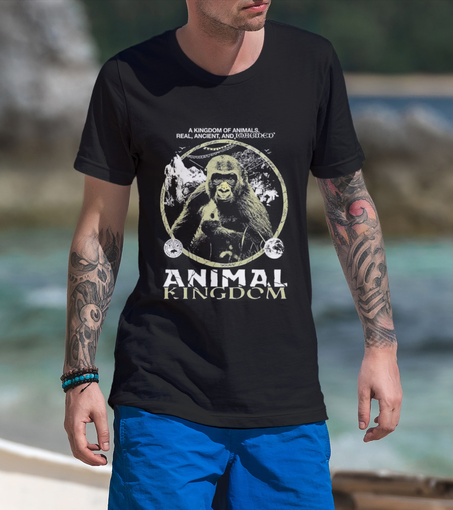 Kingdom Of Animals Real Ancient Imagined Disney's Animal Kingdom T-Shirt