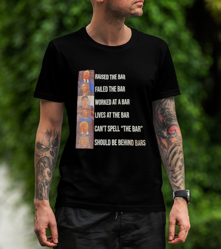 Assholes That Belong In Prison Kamala Harris Alexandria Ocasio Cortez Nancy Pelosi Joe Biden Hillary Clinton T-Shirt