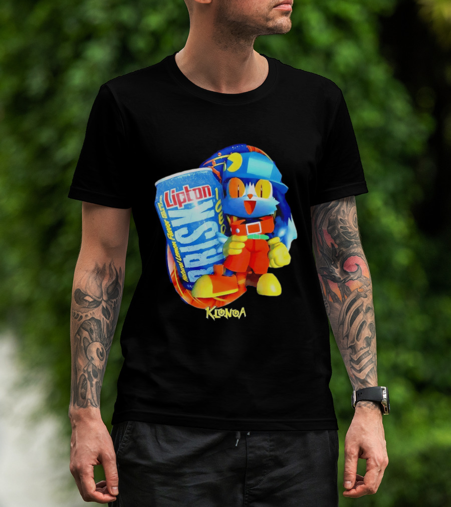 Klonoa Lipton Brisk Iced Tea Natural Lemon Flavor Beverage T-Shirt