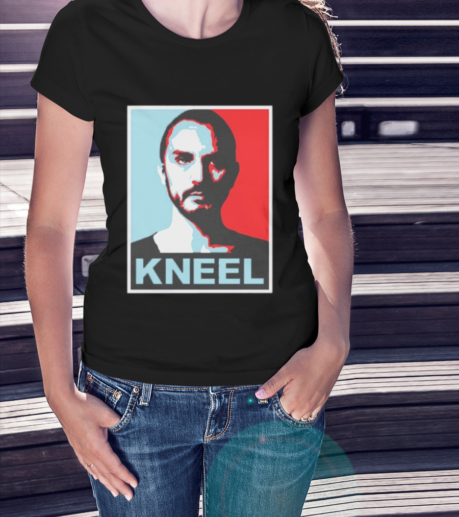 Kneel Before Zod Iconic Propaganda Style Fairy Tale Villain T-Shirt