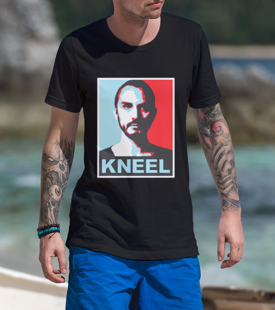 Kneel Before Zod Iconic Propaganda Style Fairy Tale Villain T-Shirt