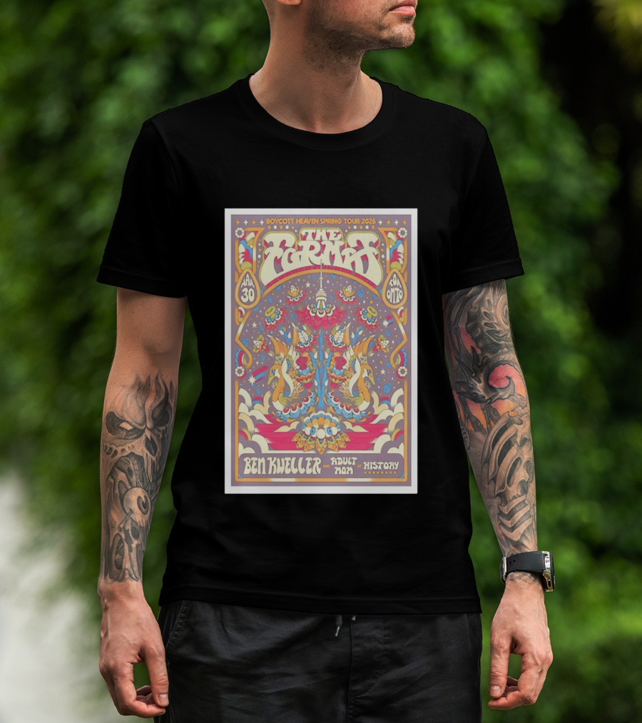 The Format Boycott Heaven Spring Tour 2026 Toronto April 30 Ben Kweller Adult Mom T-Shirt