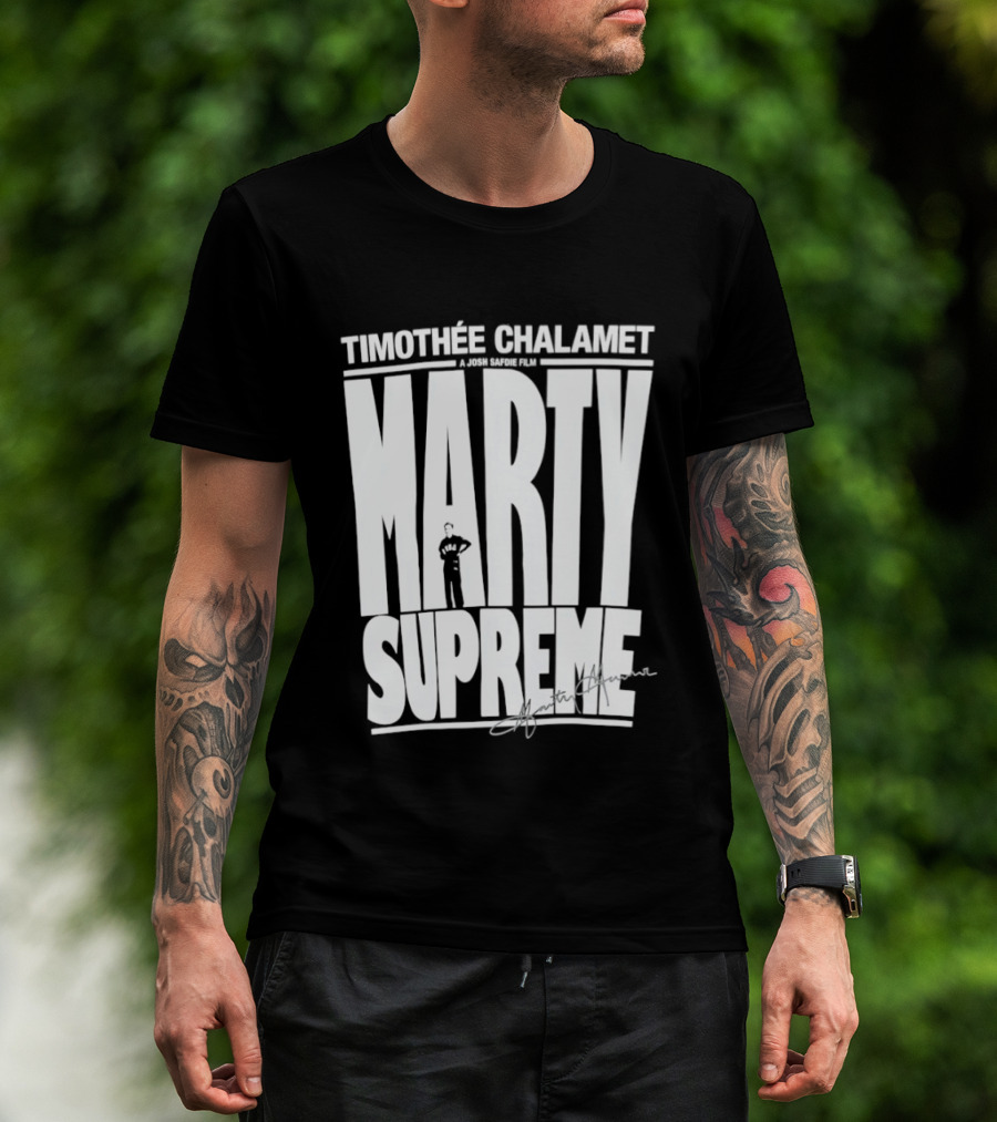 Timothée Chalamet Marty Supreme T-Shirt
