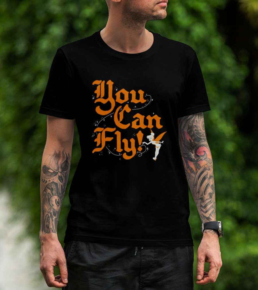 Tinker Bell Disney You Can Fly Fantasy Adventure T-Shirt