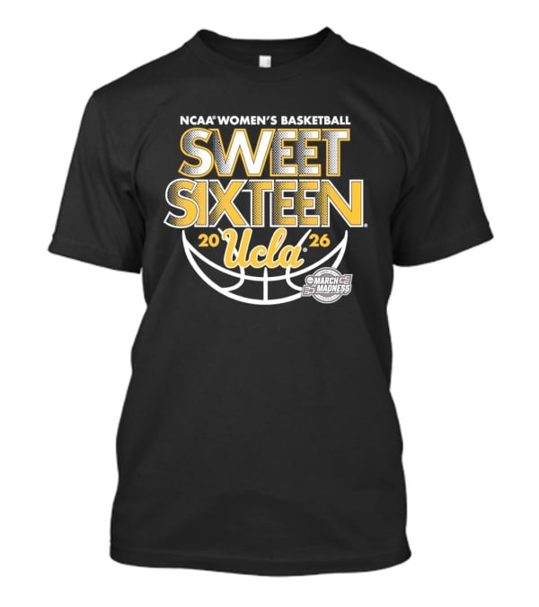 NCAA Women's Basketball Sweet Sixteen 2026 UCLA Bruins T-Shirt