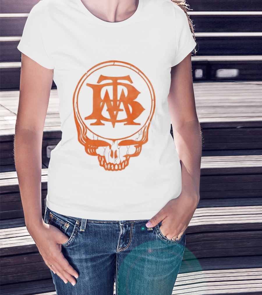 Big Thunder Mountain Grateful Dead Skull Logo Collaboration T-Shirt