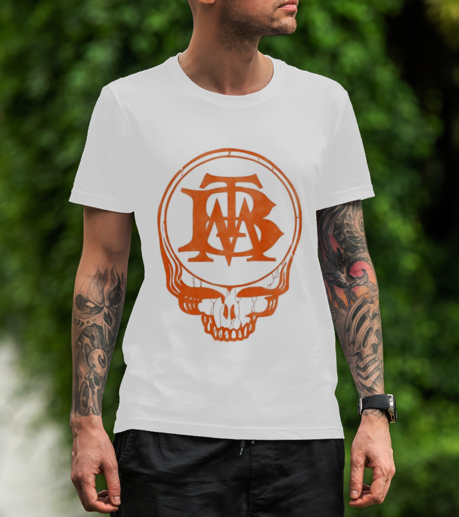 Big Thunder Mountain Grateful Dead Skull Logo Collaboration T-Shirt