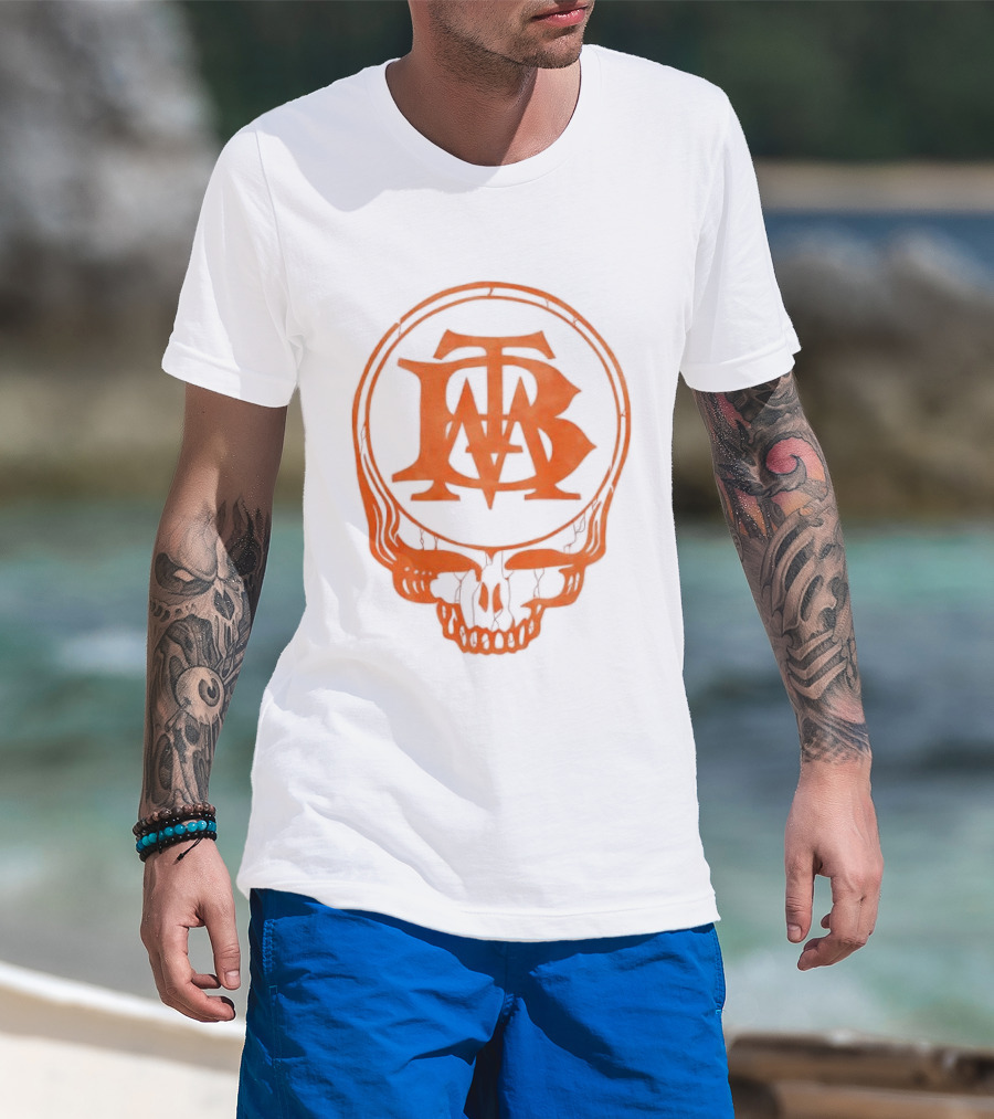 Big Thunder Mountain Grateful Dead Skull Logo Collaboration T-Shirt
