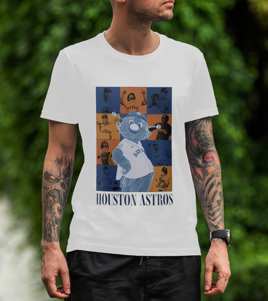 Houston Astros Eras Tour 2026 Legend Collage T-Shirt