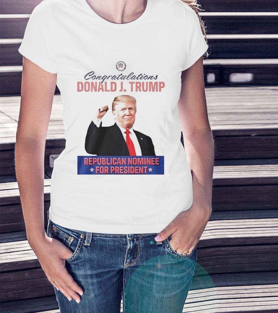 Donald J Trump Republican Nominee For President Conservatives T-Shirt