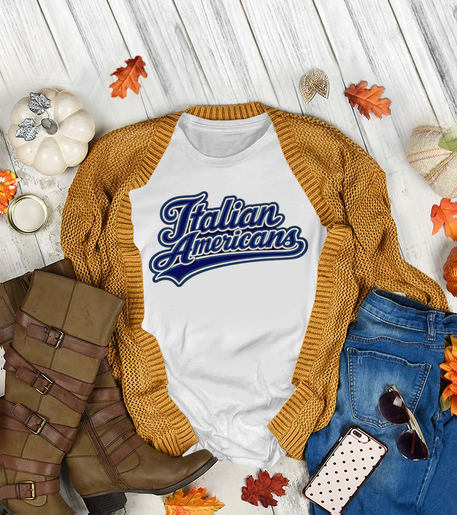 Italian Americans 2026 Baseball T-Shirt