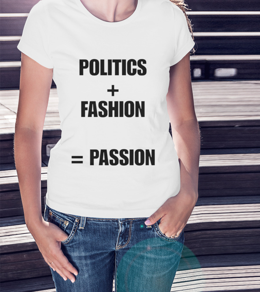 Politics Fashion Passion John F Kennedy Jr T-Shirt