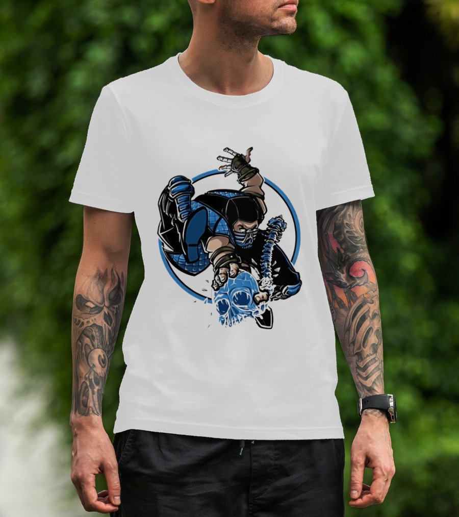 Sub Zero Mortal Kombat X Venom Amazing Spider Man 300 Cover T-Shirt