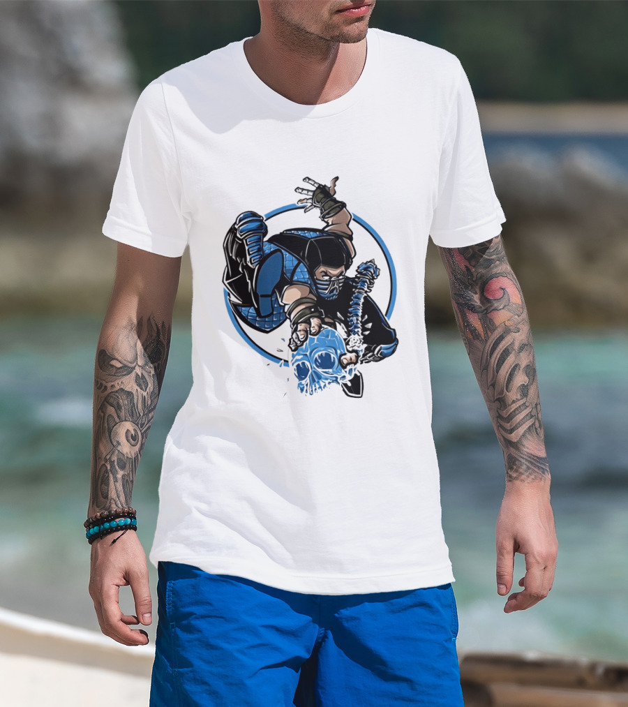 Sub Zero Mortal Kombat X Venom Amazing Spider Man 300 Cover T-Shirt