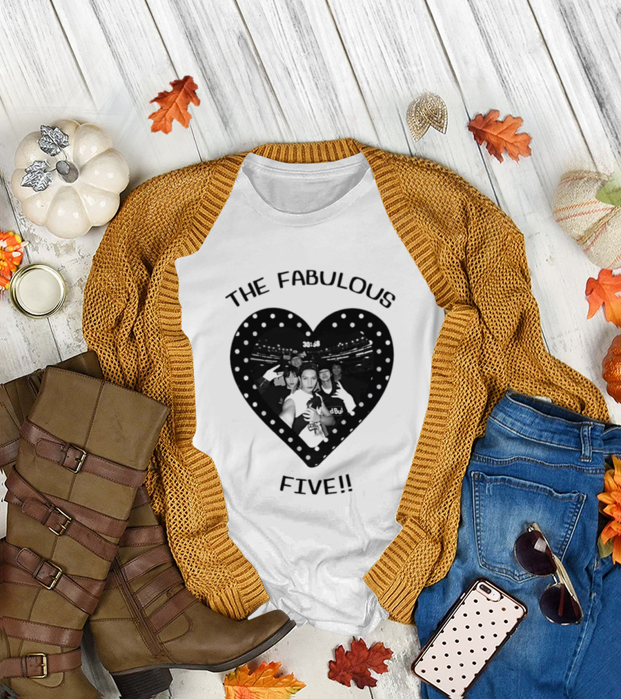 The Fabulous Five Heart Team T-Shirt