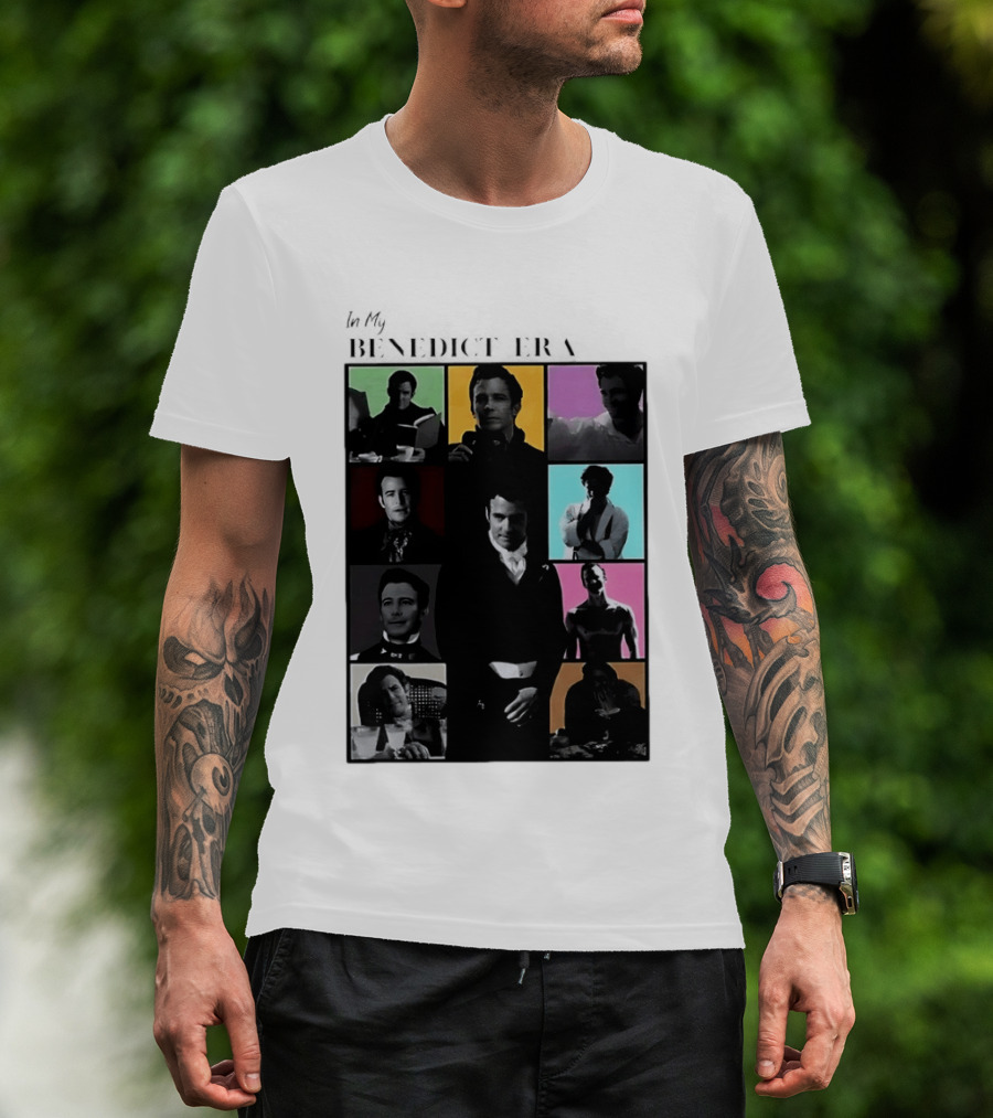 Benedict Bridgerton Collage Photo Compilation T-Shirt