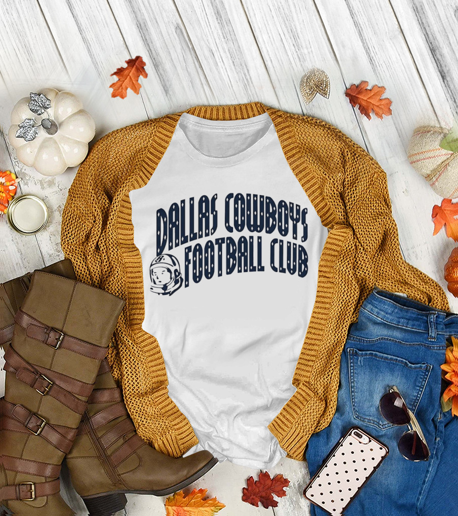 Dallas Cowboys Football Club Vintage Helmet T-Shirt