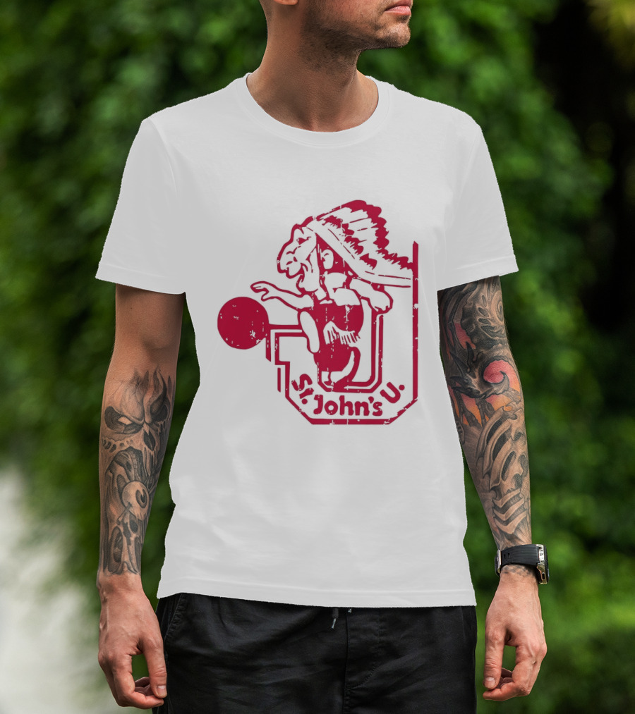 St John's University 1974 1988 Basketball T-Shirt