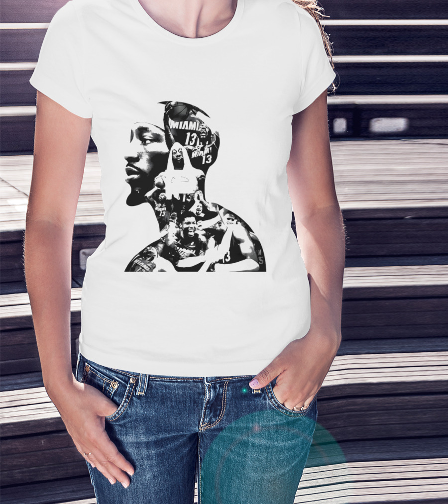 Miami 13 Bam Adebayo Basketball 83 Points T-Shirt