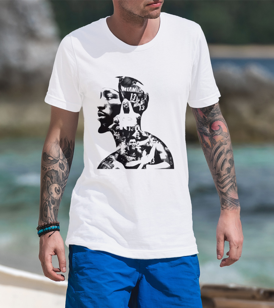 Miami 13 Bam Adebayo Basketball 83 Points T-Shirt