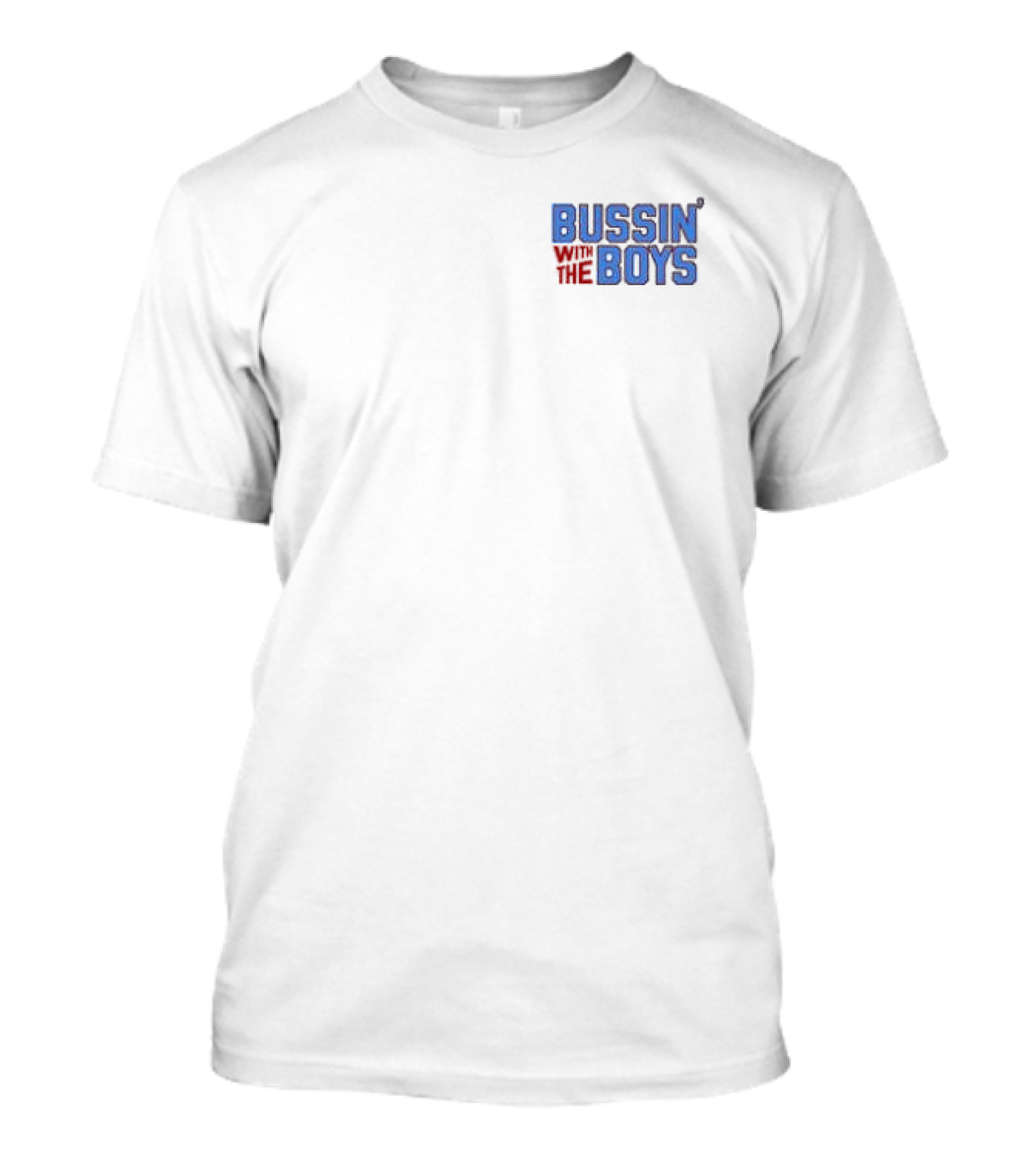 Bussin With The Boys Nashville Football Fans T-Shirt