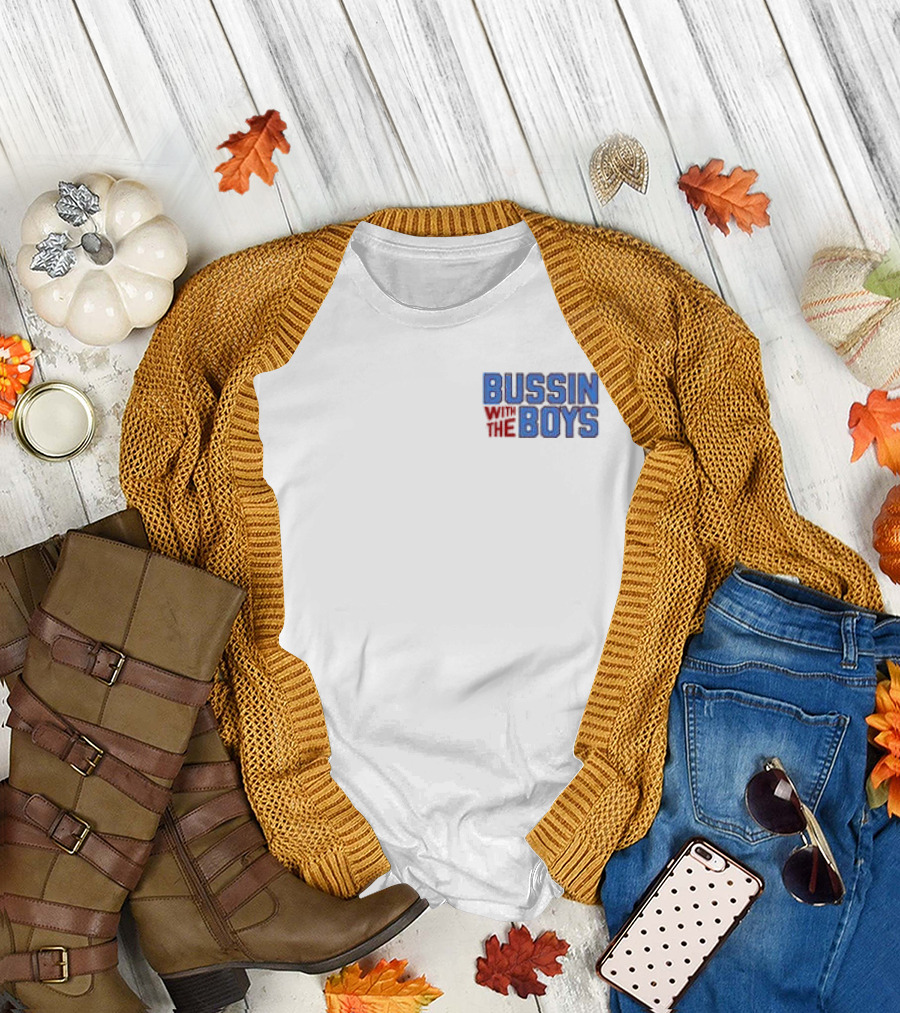 Bussin With The Boys Nashville Football Fans T-Shirt