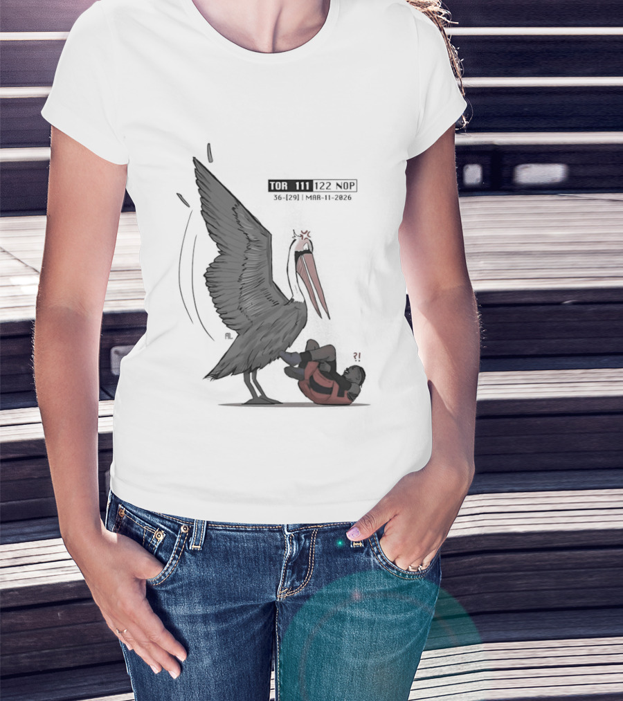 Toronto Raptors Vs New Orleans Pelicans Game 111 122 2026 T-Shirt