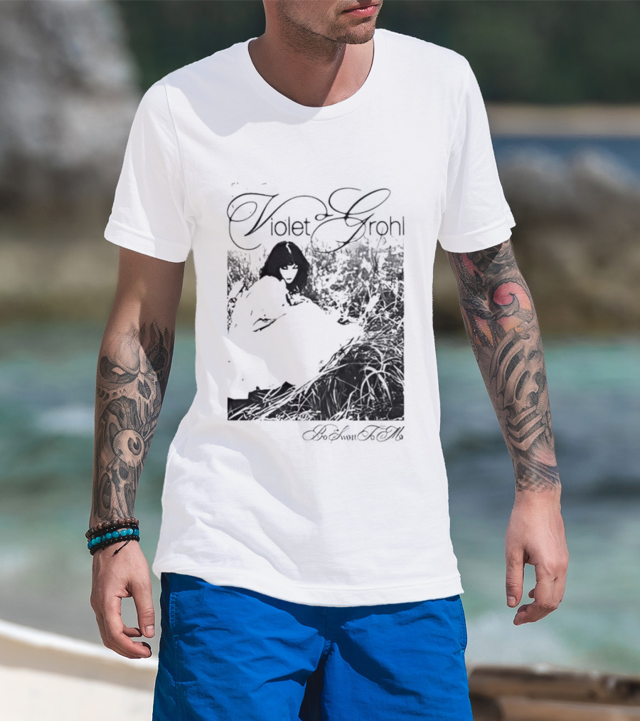 Violet Grohl Be Sweet To Me Photo T-Shirt