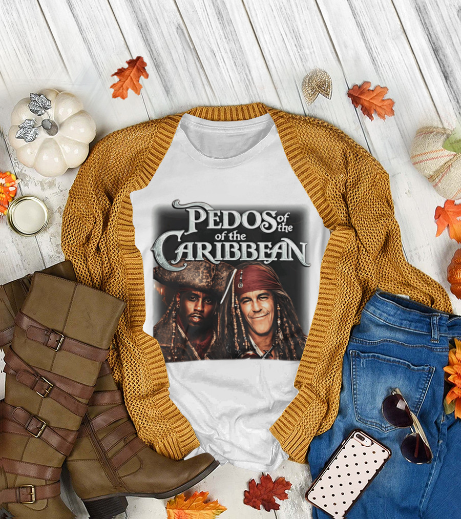 Pedos of the Carribean Epstein Diddy T-Shirt