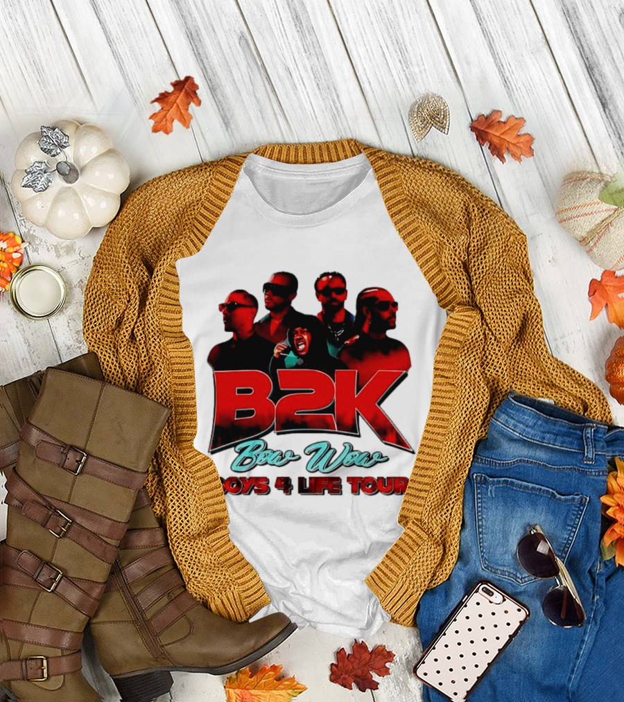 B2K Bow Wow Boys 4 Life Tour 2026 Concert T-Shirt