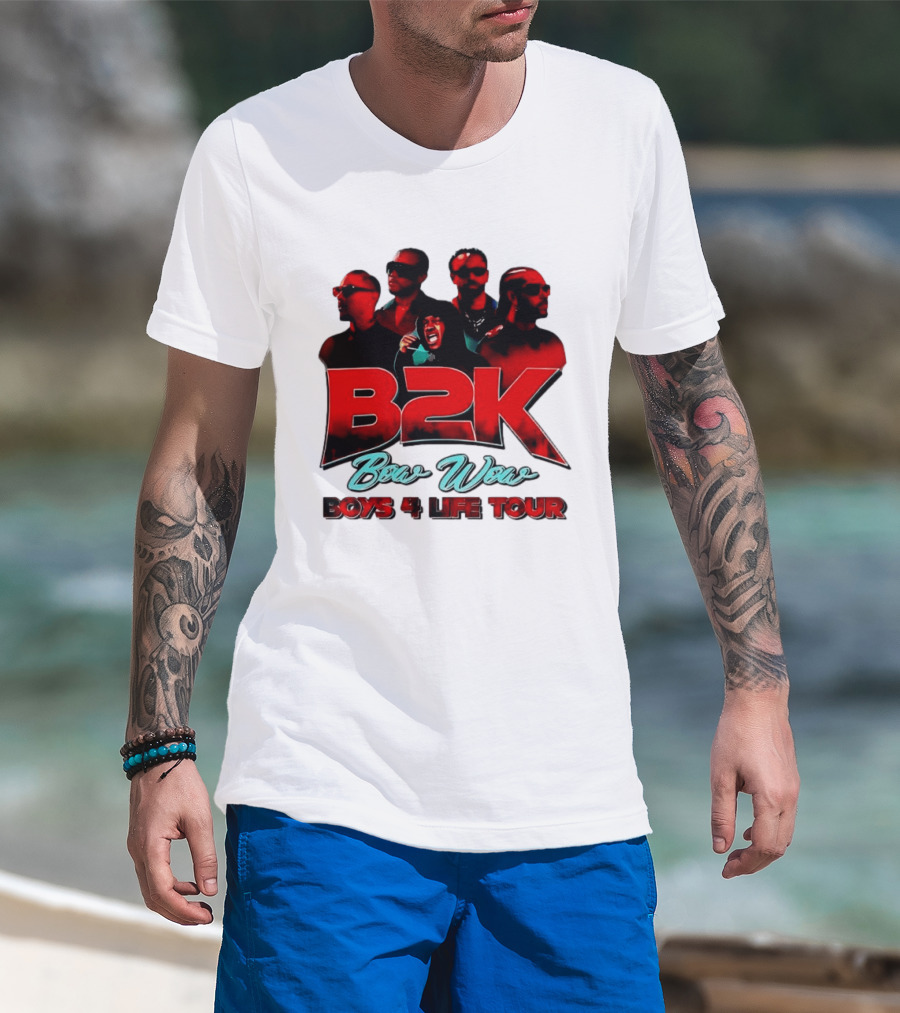 B2K Bow Wow Boys 4 Life Tour 2026 Concert T-Shirt