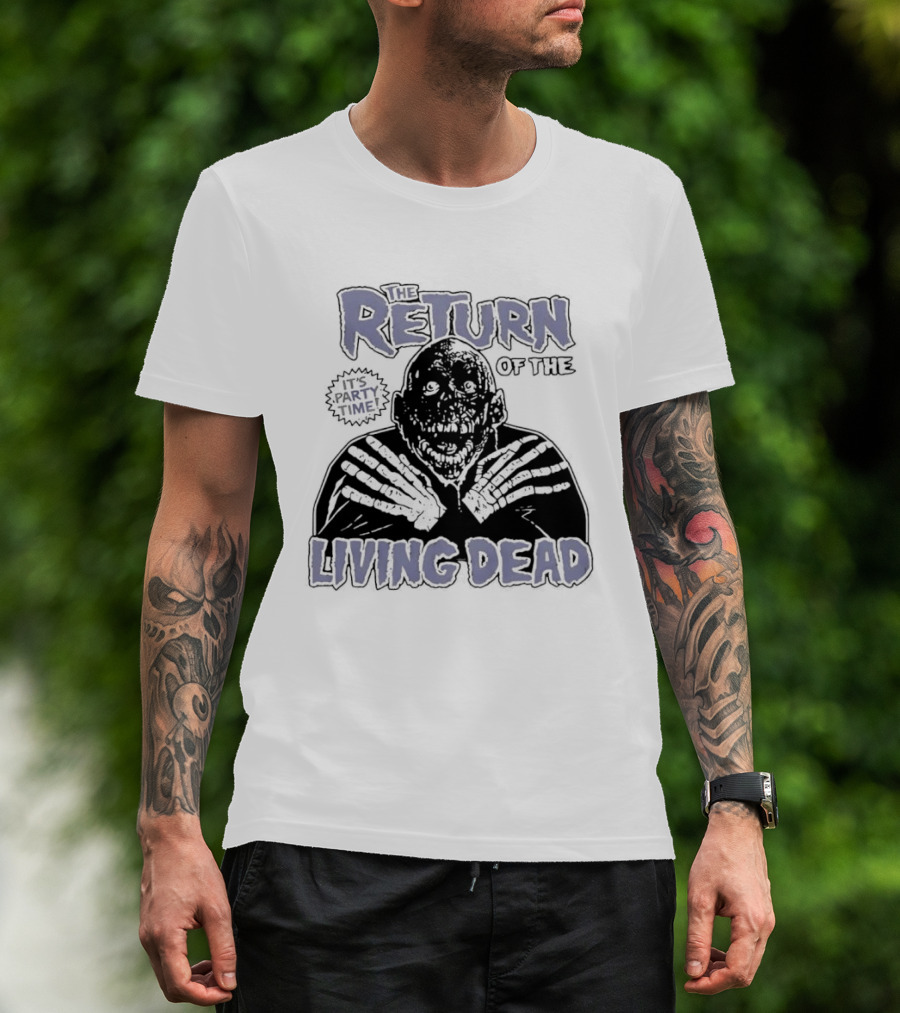The Return Of The Living Dead It's Party Time Horror T-Shirt