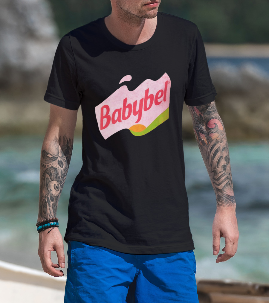 Babybel Snack Cheese Retro Style Branding T-Shirt