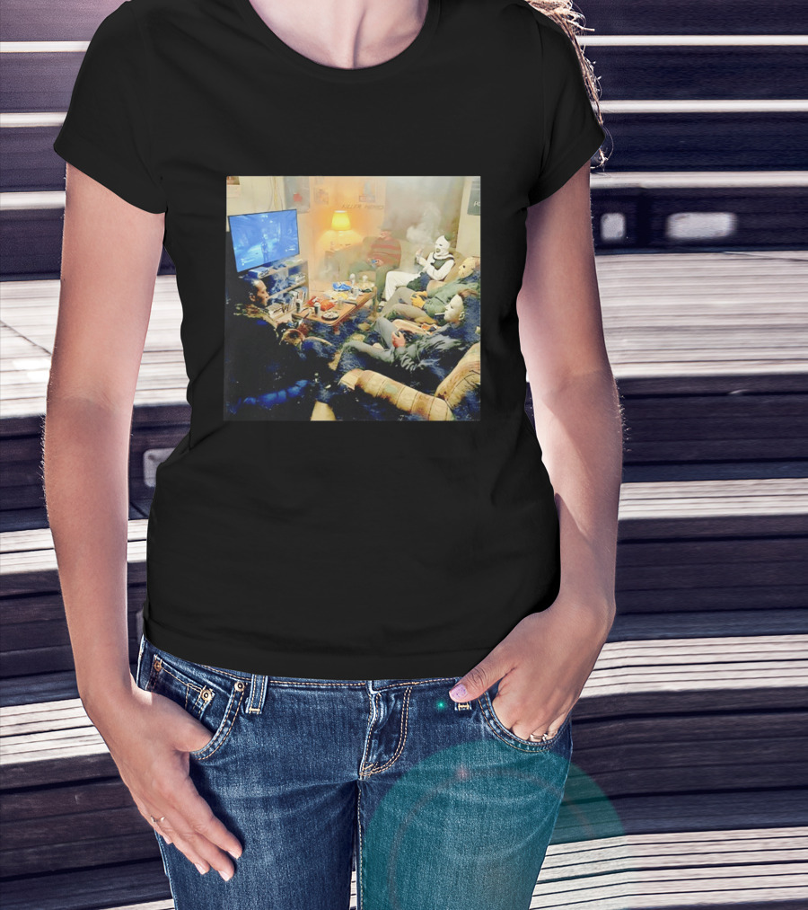 Jason Voorhees Ghostface The Clown Michael Myers Killer Movies Gaming Night T-Shirt
