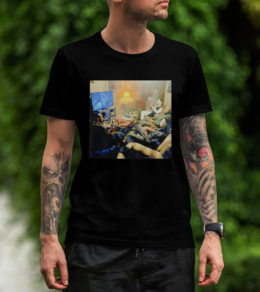 Jason Voorhees Ghostface The Clown Michael Myers Killer Movies Gaming Night T-Shirt