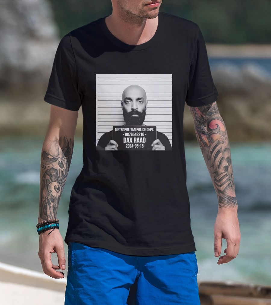 Metropolitan Police Dept Dax Raad 9876543210 Shot 2024 05 15 T-Shirt