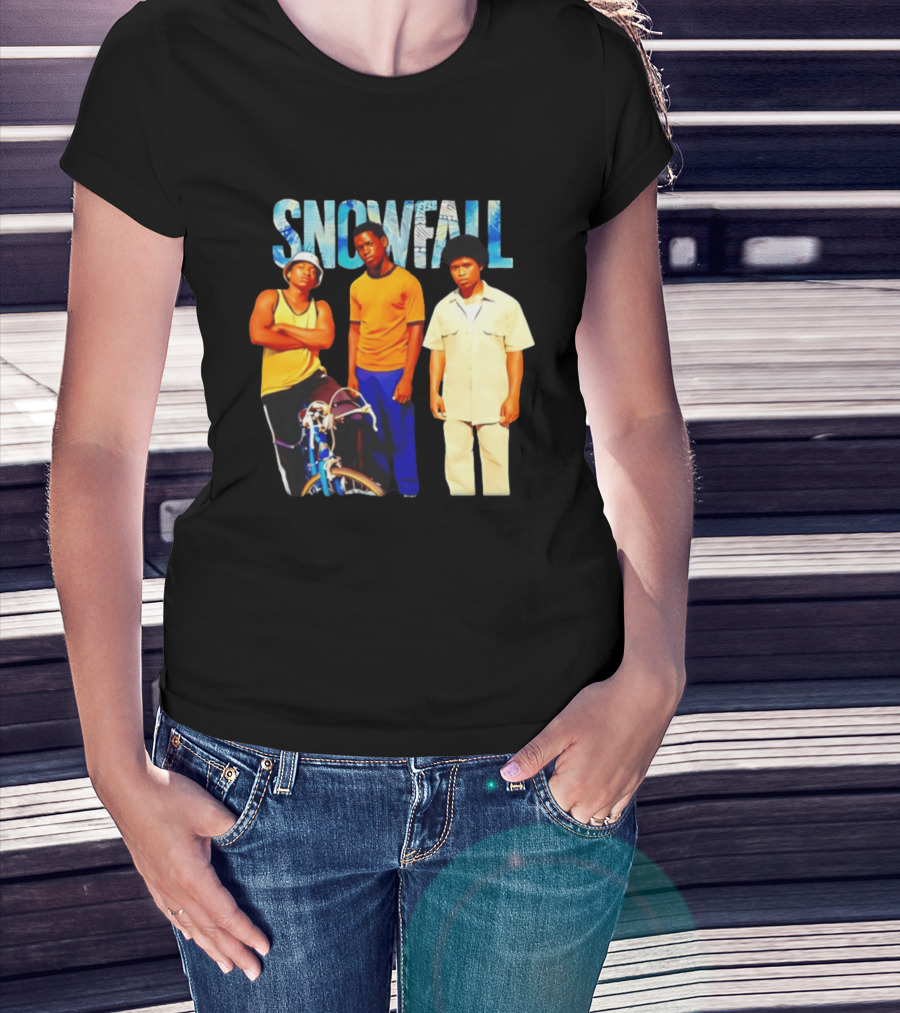 Snowfall 2017 TV Series Damson Idris Carter Hudson Gail Bean Actors T-Shirt