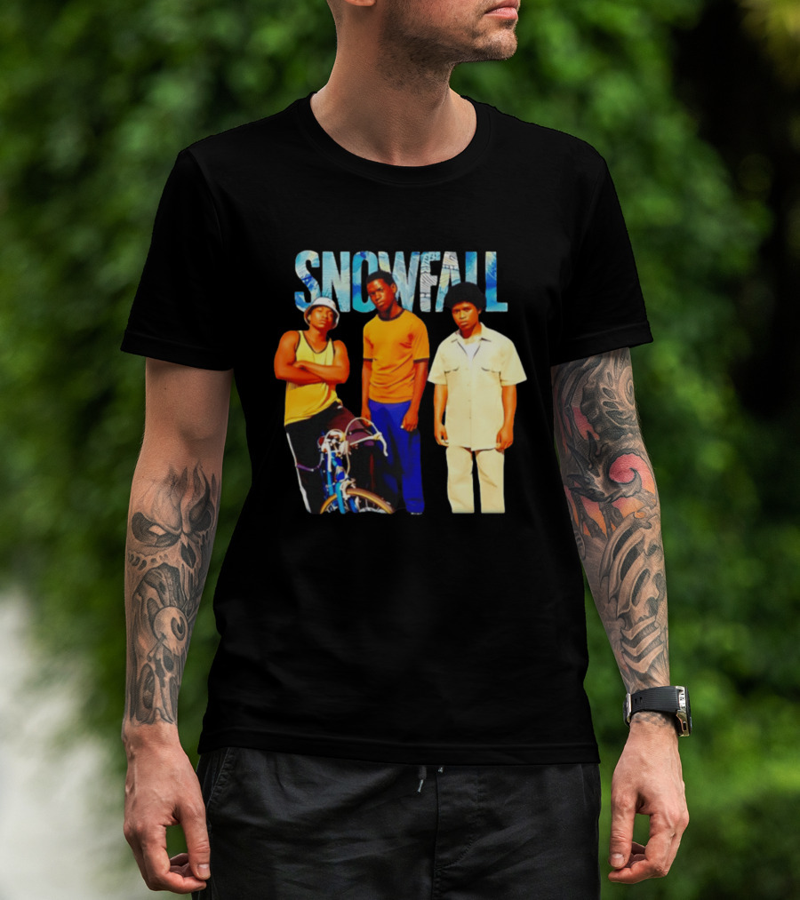 Snowfall 2017 TV Series Damson Idris Carter Hudson Gail Bean Actors T-Shirt