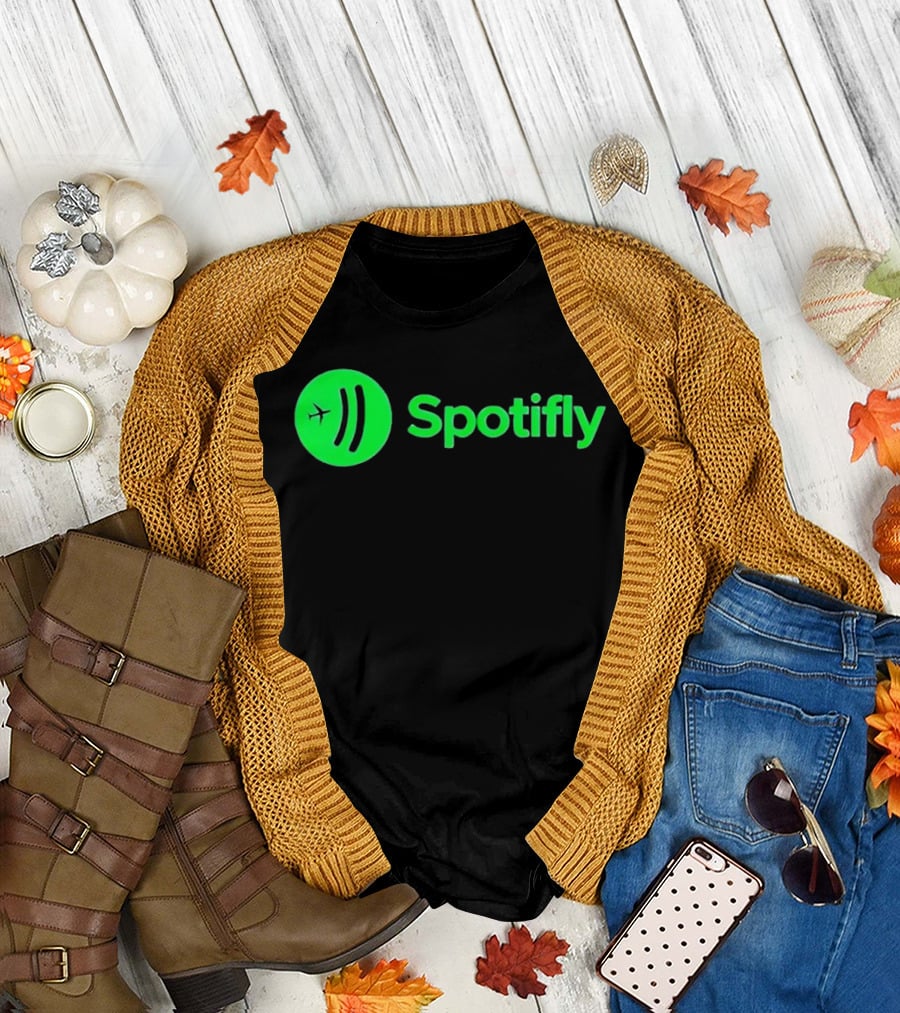 Spotifly 911 Parody Green Fly T-Shirt