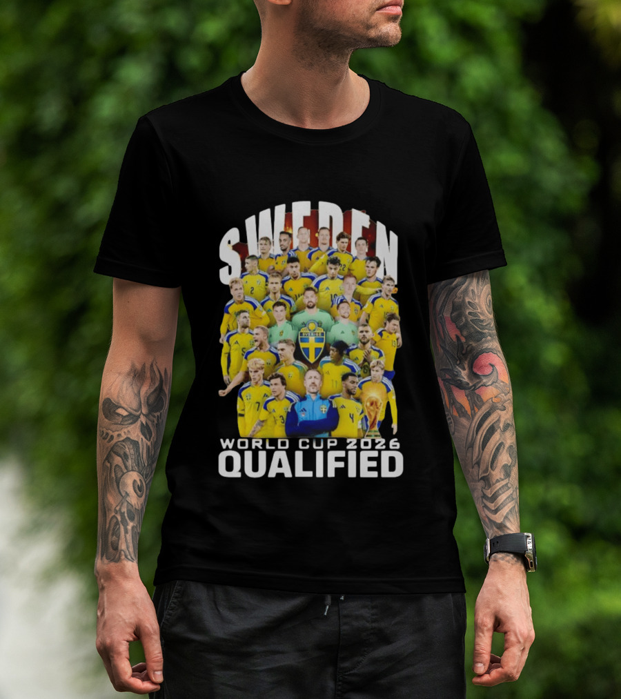 Sweden World Cup 2026 Qualified T-Shirt