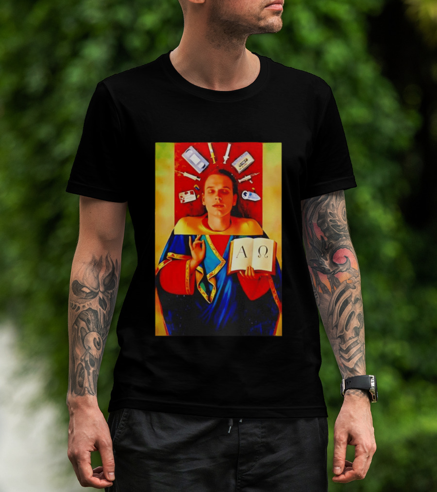 The Apostles Of Modernity Collage Meme Social Commentary Visual T-Shirt