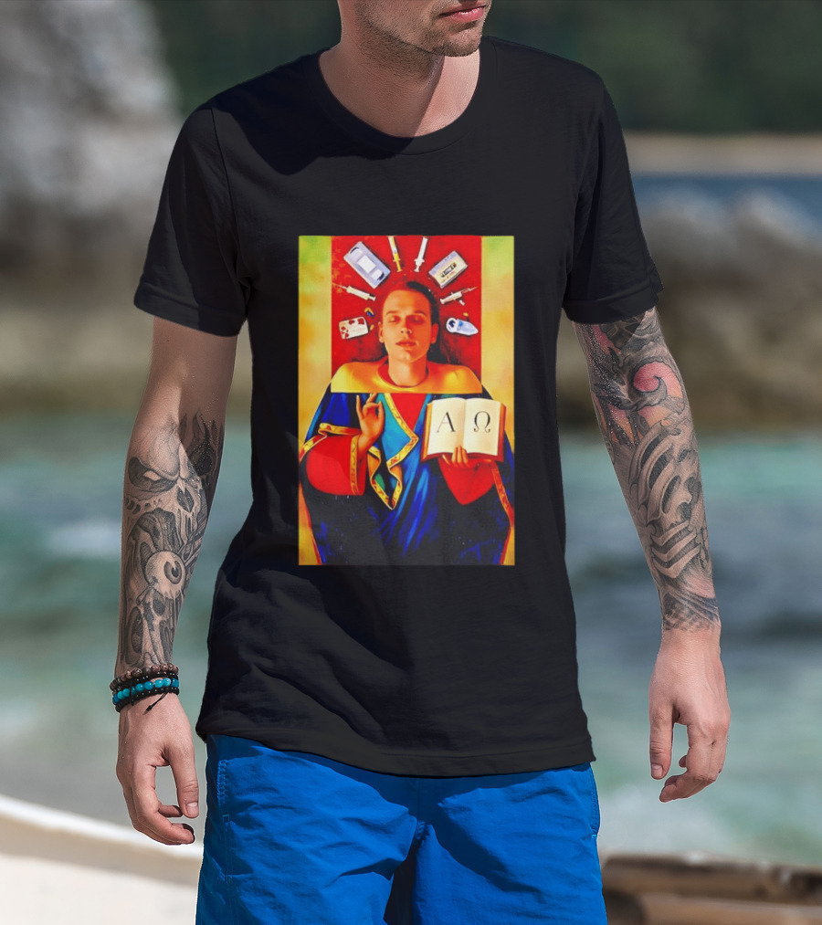 The Apostles Of Modernity Collage Meme Social Commentary Visual T-Shirt