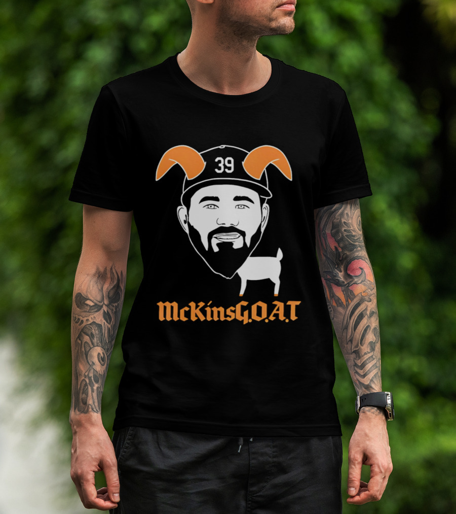 MacKenzie Gore 39 McKinsGOAT Texas Rangers Baseball Fan T-Shirt
