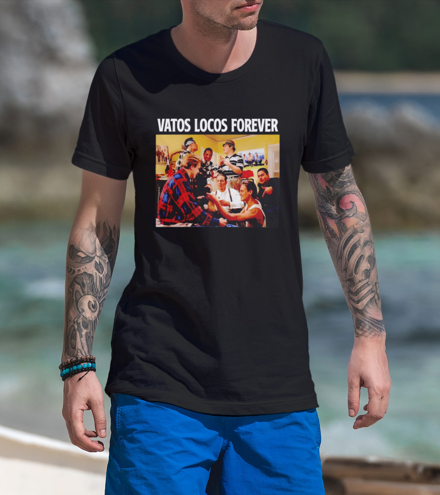 Vatos Locos Forever Blood In Blood Out Movie Scene 90s Street T-Shirt