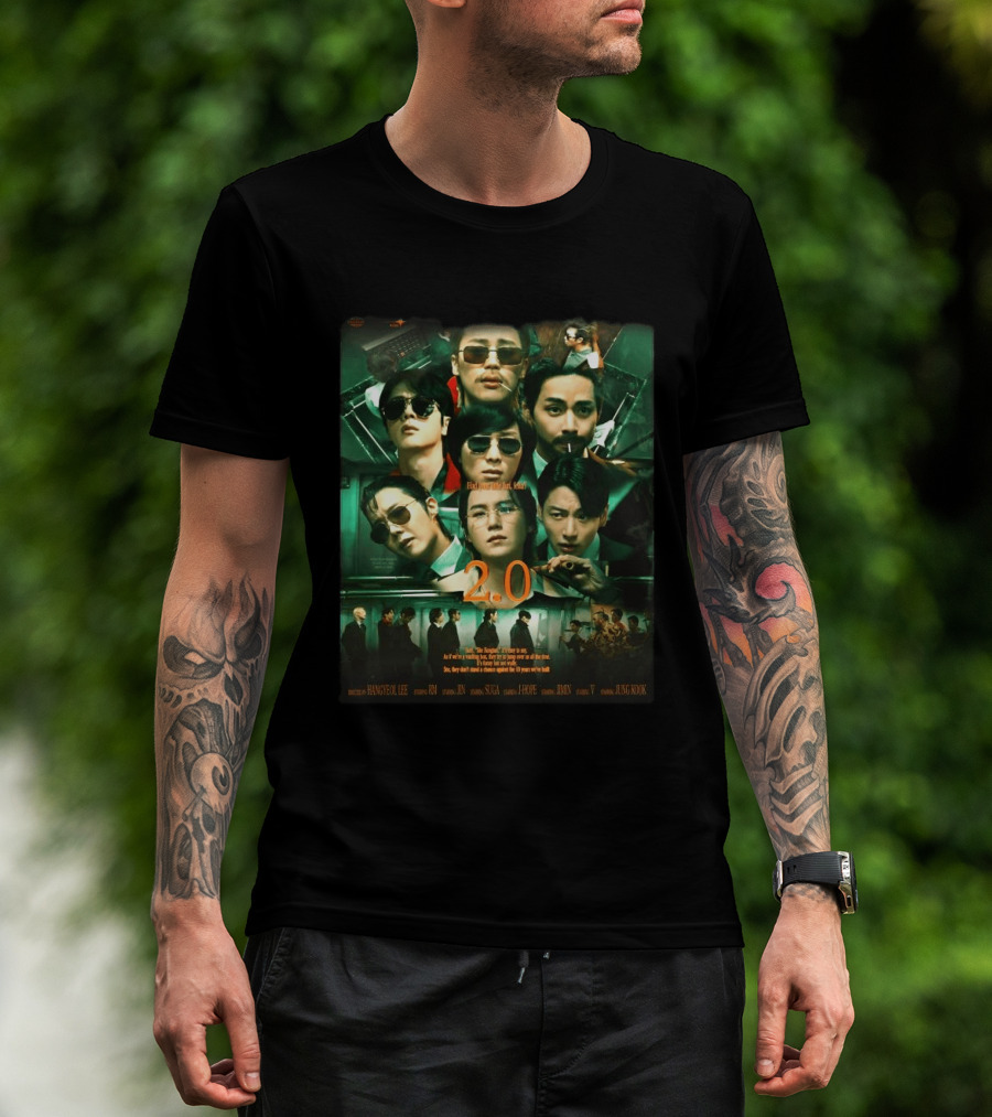 BTS Arirang Album Had Your Little Fun Fella 2.0 Movie T-Shirt